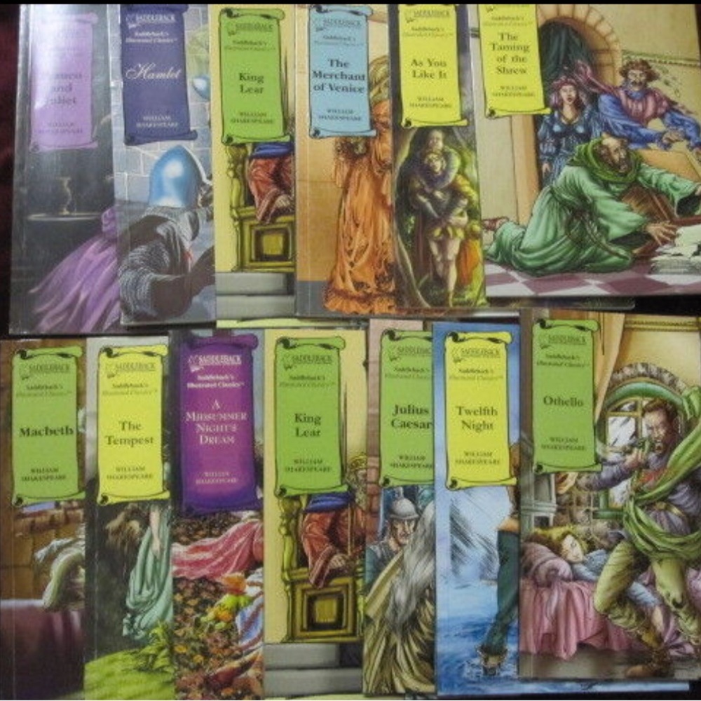 SALE 12 book set shakespeare graphic novels. Education